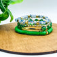 *RTS* Go Green Heishi Bead Bracelet Stacks
