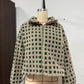 Cozy Check Sherpa Zip Jacket