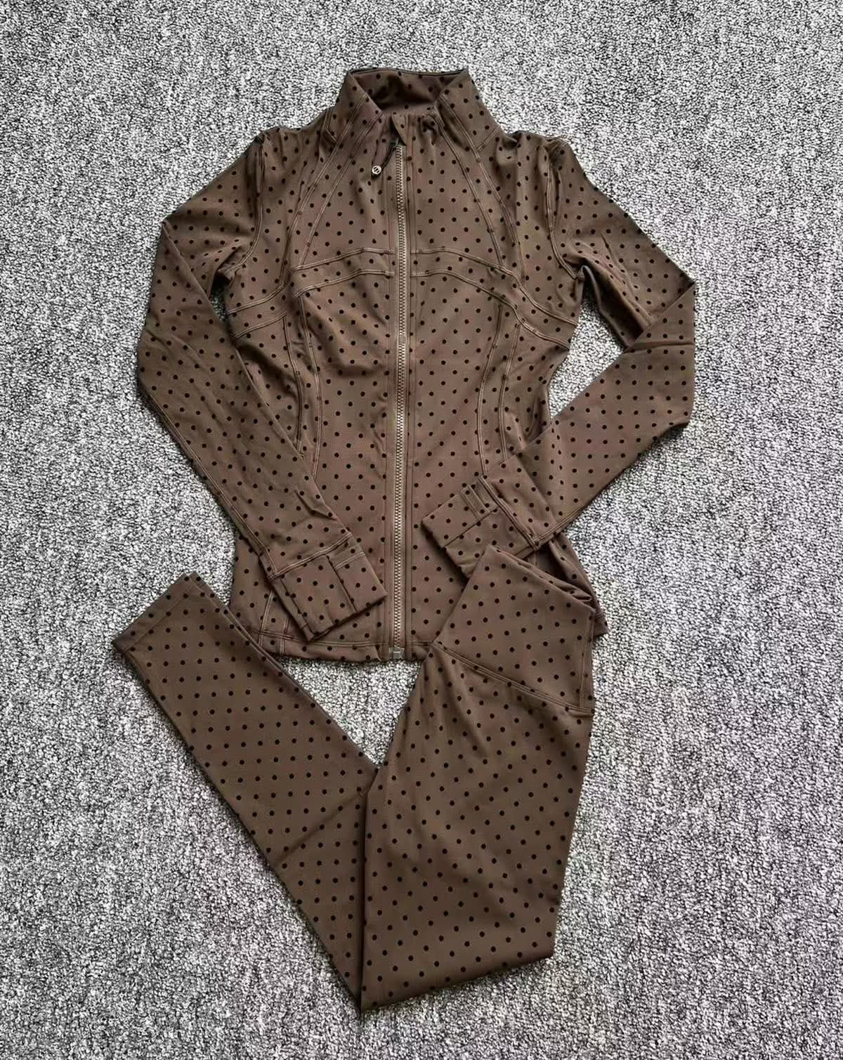 Luxe Dot Activewear Set