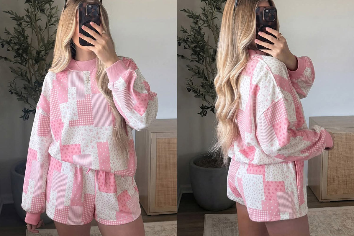 Patchwork Petals Lounge Set