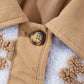 Fall Floral Sherpa Jacket