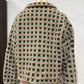 Cozy Check Sherpa Zip Jacket