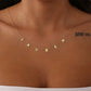 Spaced Letter Stainless Steel Necklace