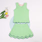 Girls Scallop Edge Activewear Set