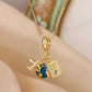 Wanderlust Travel Charm Necklace