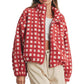 Cozy Check Sherpa Zip Jacket