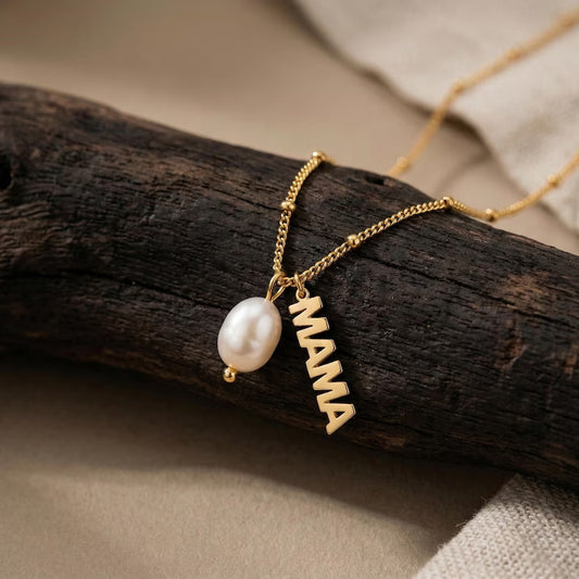 Preorder: Mama Pearl Necklace