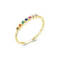 Preorder: Rainbow Stone Stacker Rings