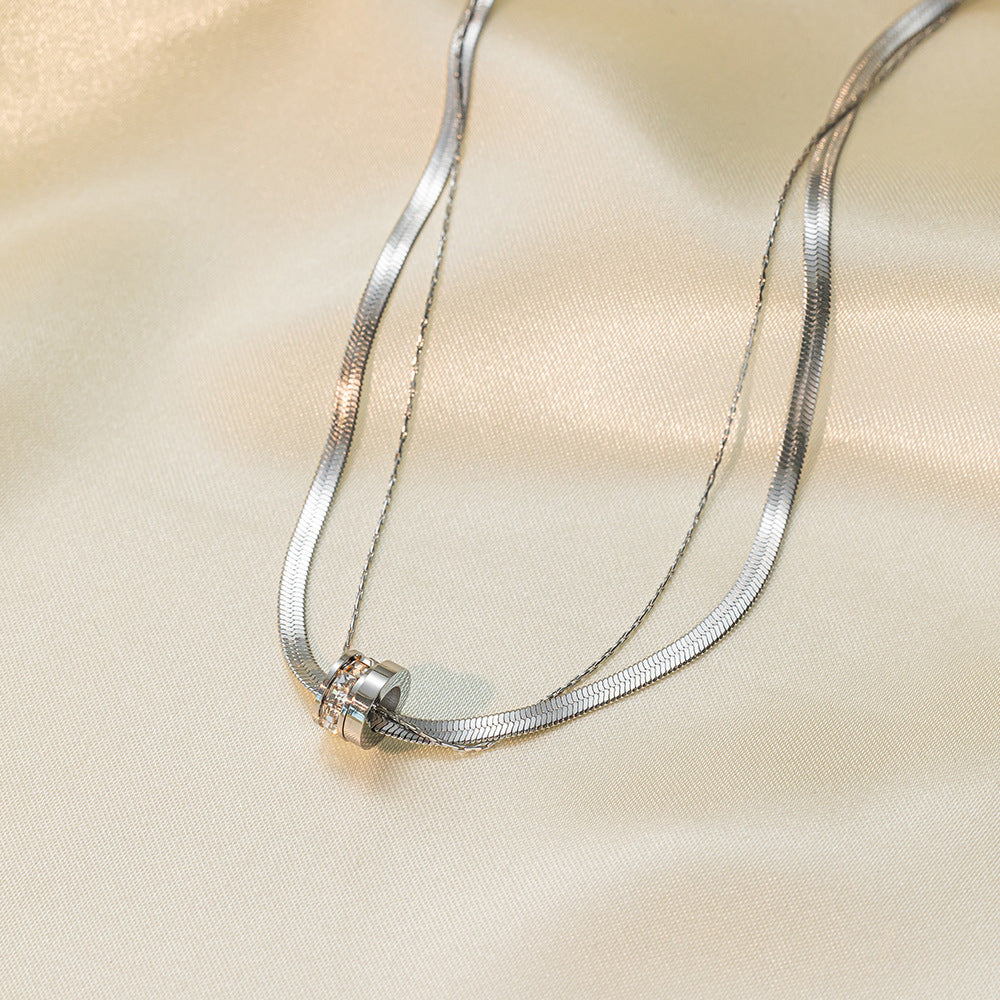 Preorder: Sophisticated Layered Disc Necklace