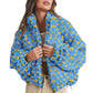 Cozy Check Sherpa Zip Jacket