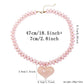 Autumn Heart Beaded Necklace