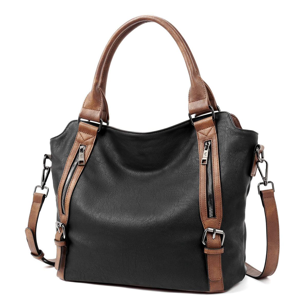 Everyday Luxe Multi-Pocket Shoulder Bag