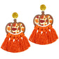 Fall/Thanksgiving Macrame Earrings