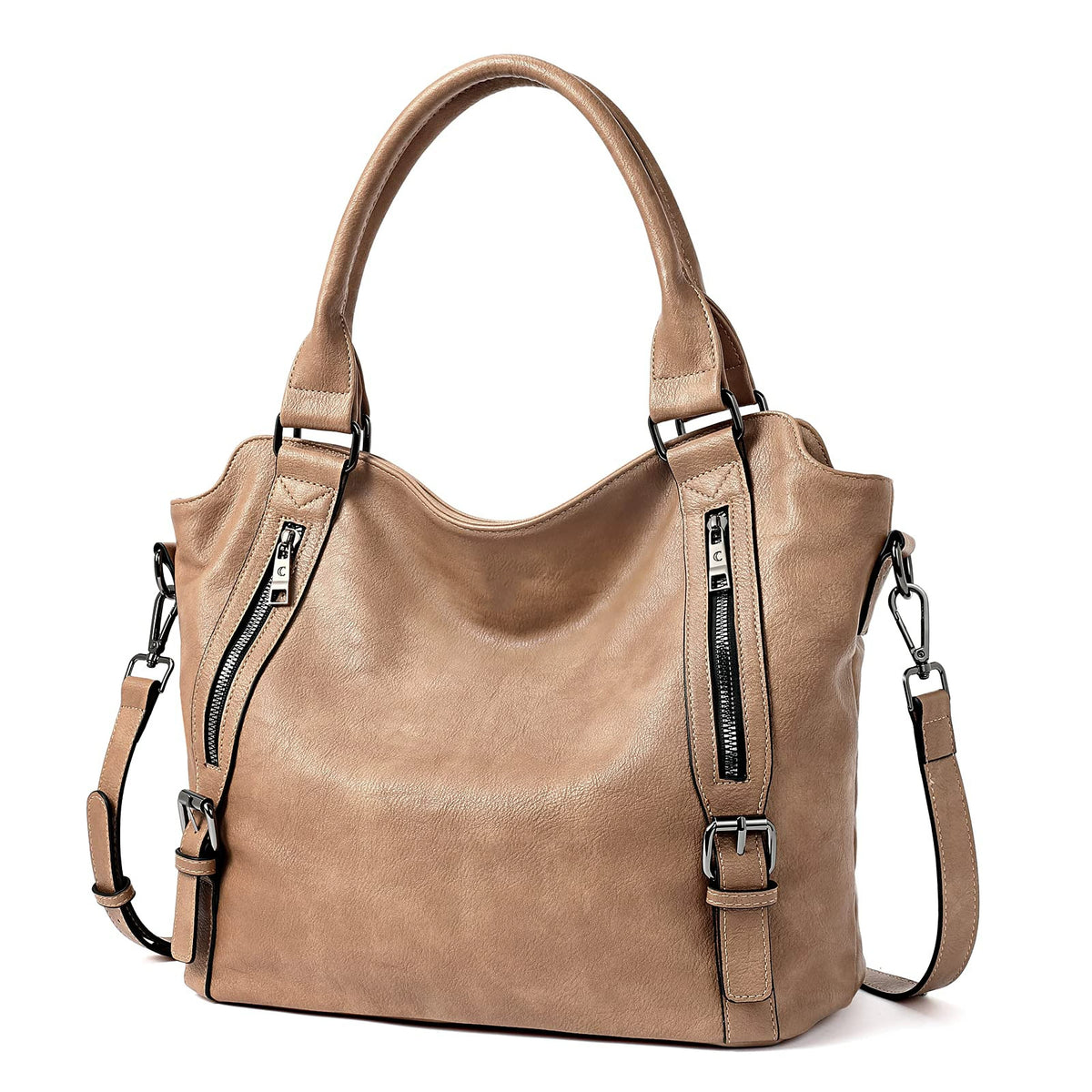 Everyday Luxe Multi-Pocket Shoulder Bag