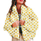 Cozy Check Sherpa Zip Jacket