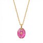 Golden Birthstone Drop Necklace