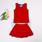 Girls Scallop Edge Activewear Set