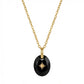 Golden Birthstone Drop Necklace