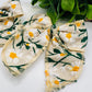 *RTS Embroidered Daisy Piggie Bows*