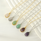 PREORDER: Serenity Drop Natural Stone Necklace