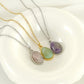 PREORDER: Serenity Drop Natural Stone Necklace