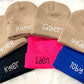 Preorder: Fully Customizable Embroidered Fall Beanies