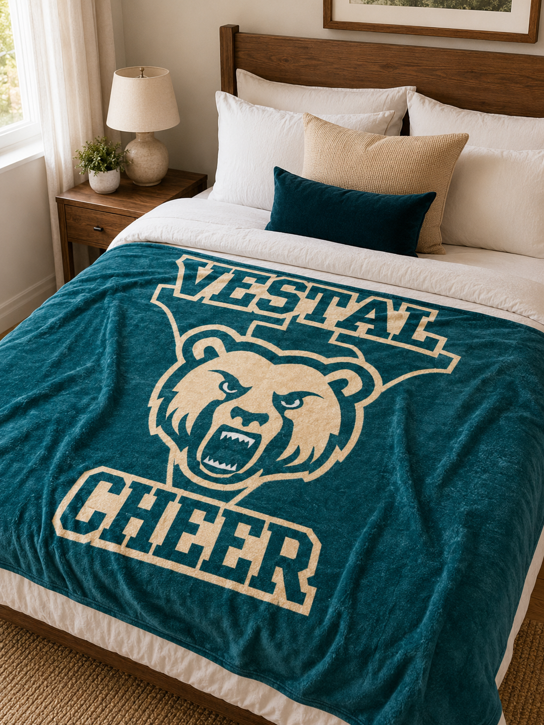 Vestal Cheer Fleece Blankets