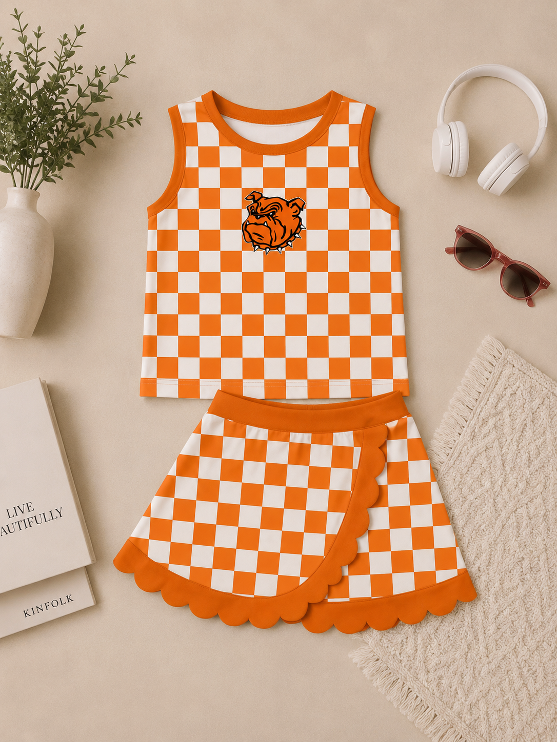 Preorder: Custom Logo Girls Athletic Set