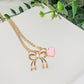 *Sweetheart Bow Layered Necklace*