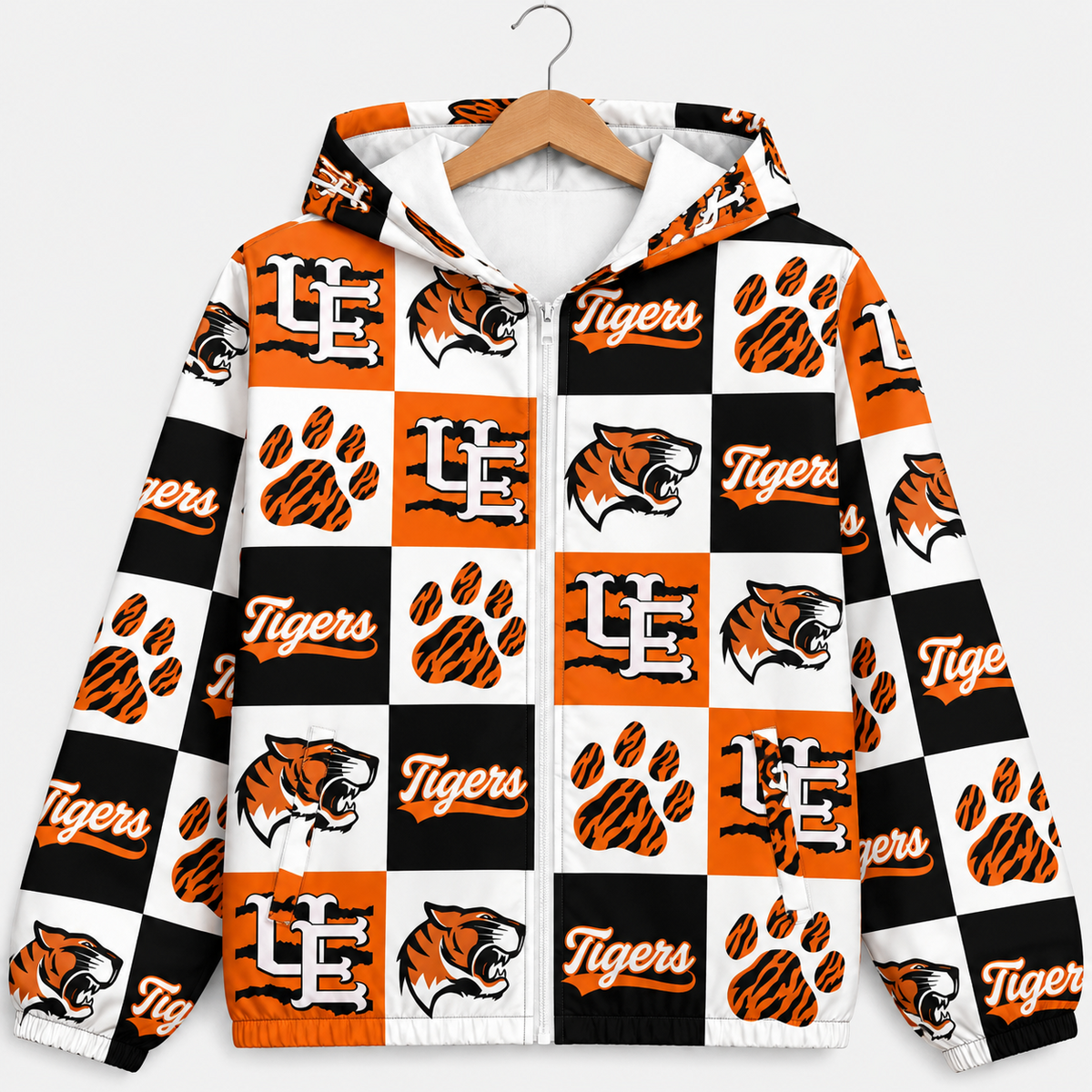 Full Zip Hooded Windbreaker