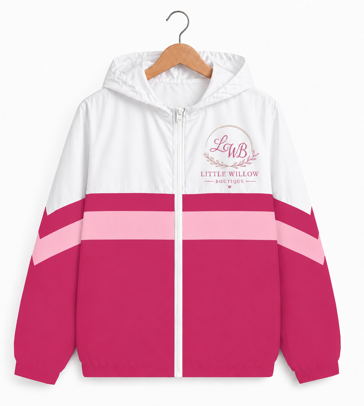 Full Zip Hooded Windbreaker