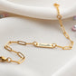 *RERUN: Personalized Name Plate Paperclip Bracelet and Necklace