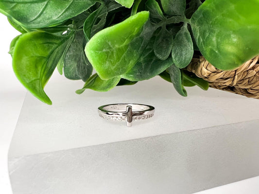 Preorder: Sterling Cross Ring