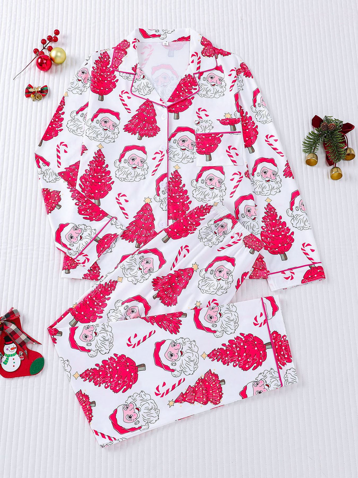 Cozy Women’s Christmas Pajama Set