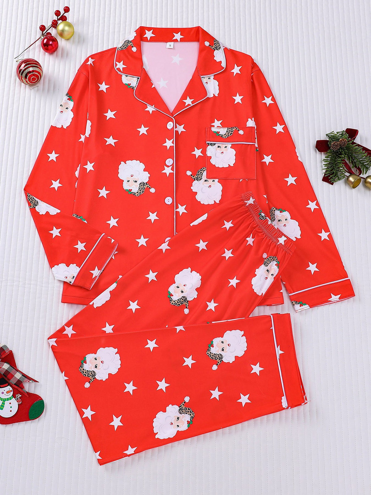 Cozy Women’s Christmas Pajama Set