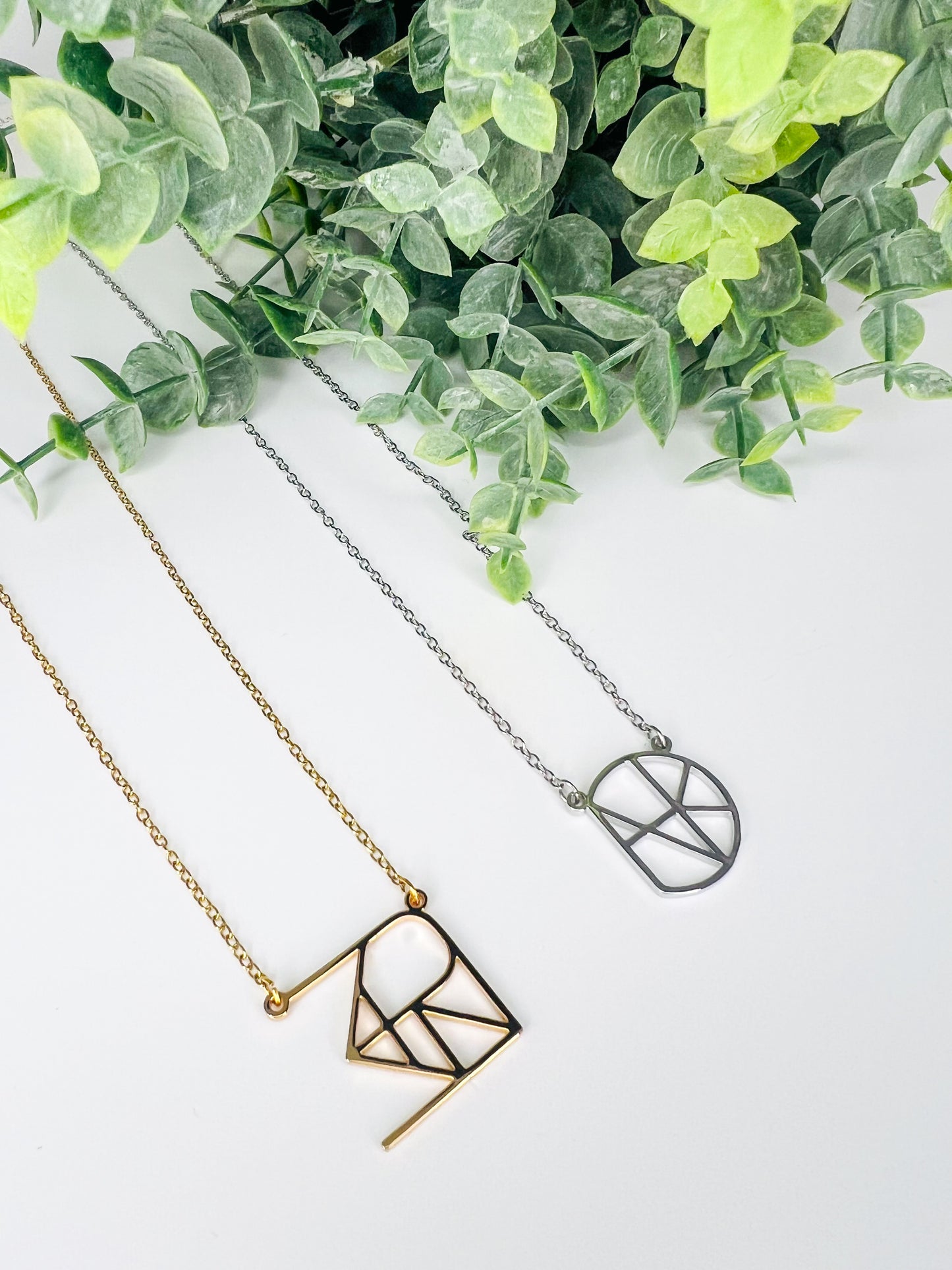 Preorder: Minimalist Name Monogram Necklace