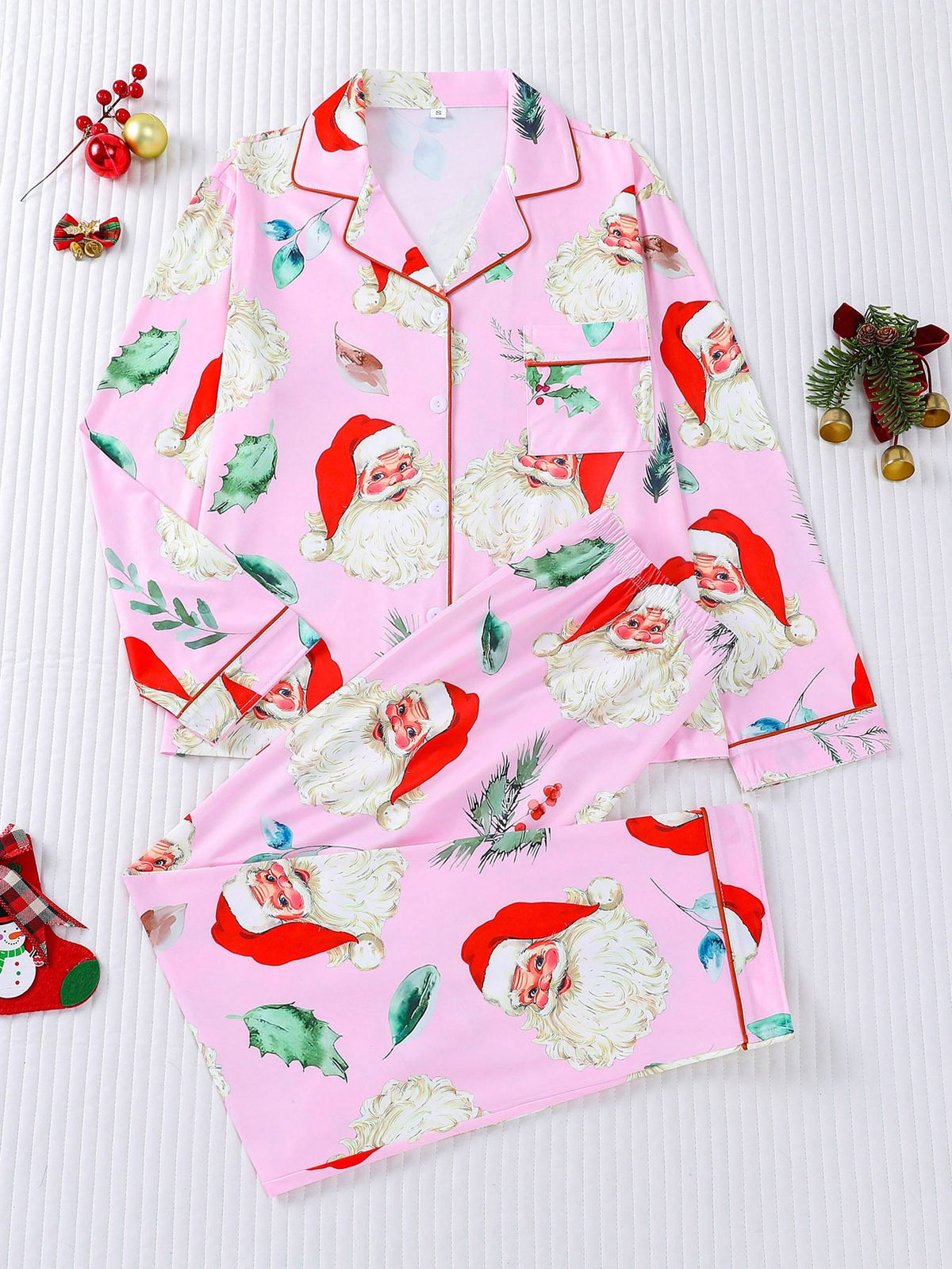 Cozy Women’s Christmas Pajama Set