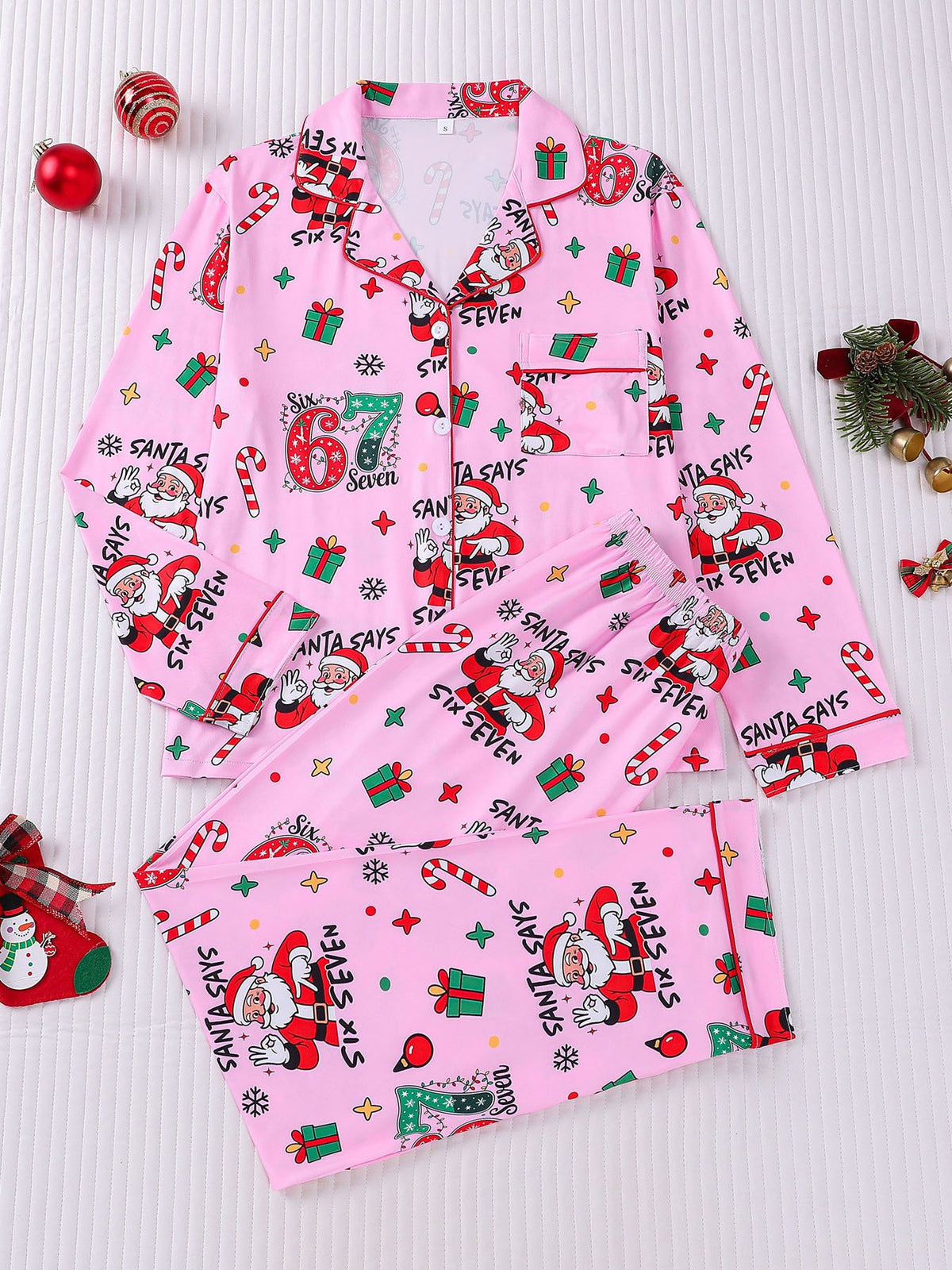 Cozy Women’s Christmas Pajama Set