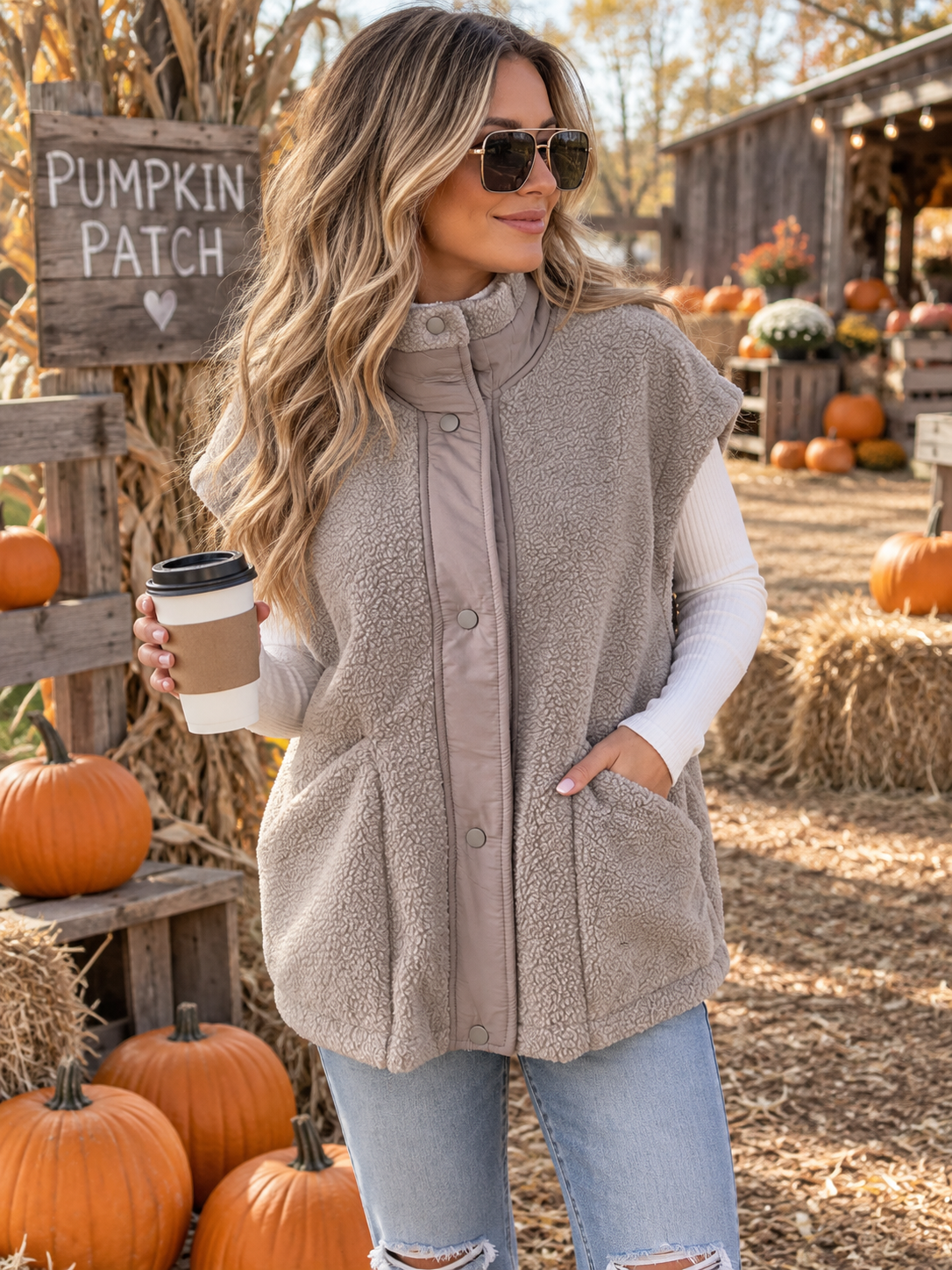 Cozy Days Fleece Vest