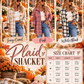 Plaid and Cozy Shacket