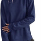 Scalloped Hem Cozy Pullover