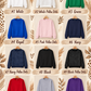 Custom Embroidered Sequin Patch Crewneck