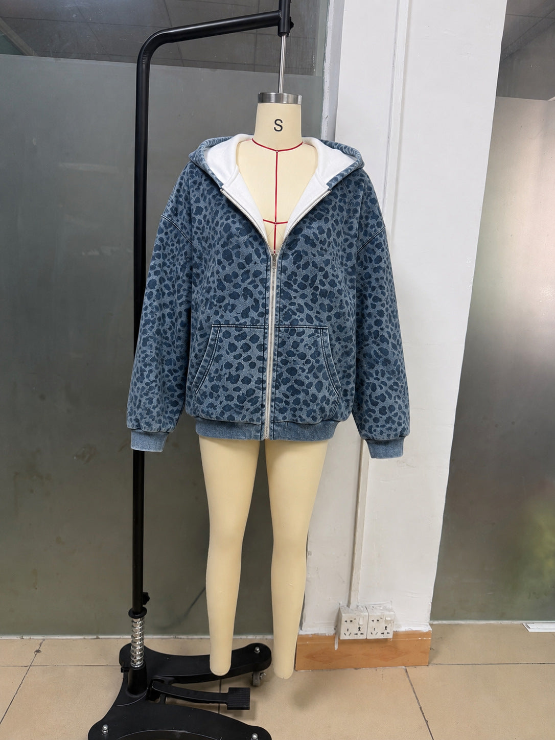Wild Side Cozy Zip Up Hoodie