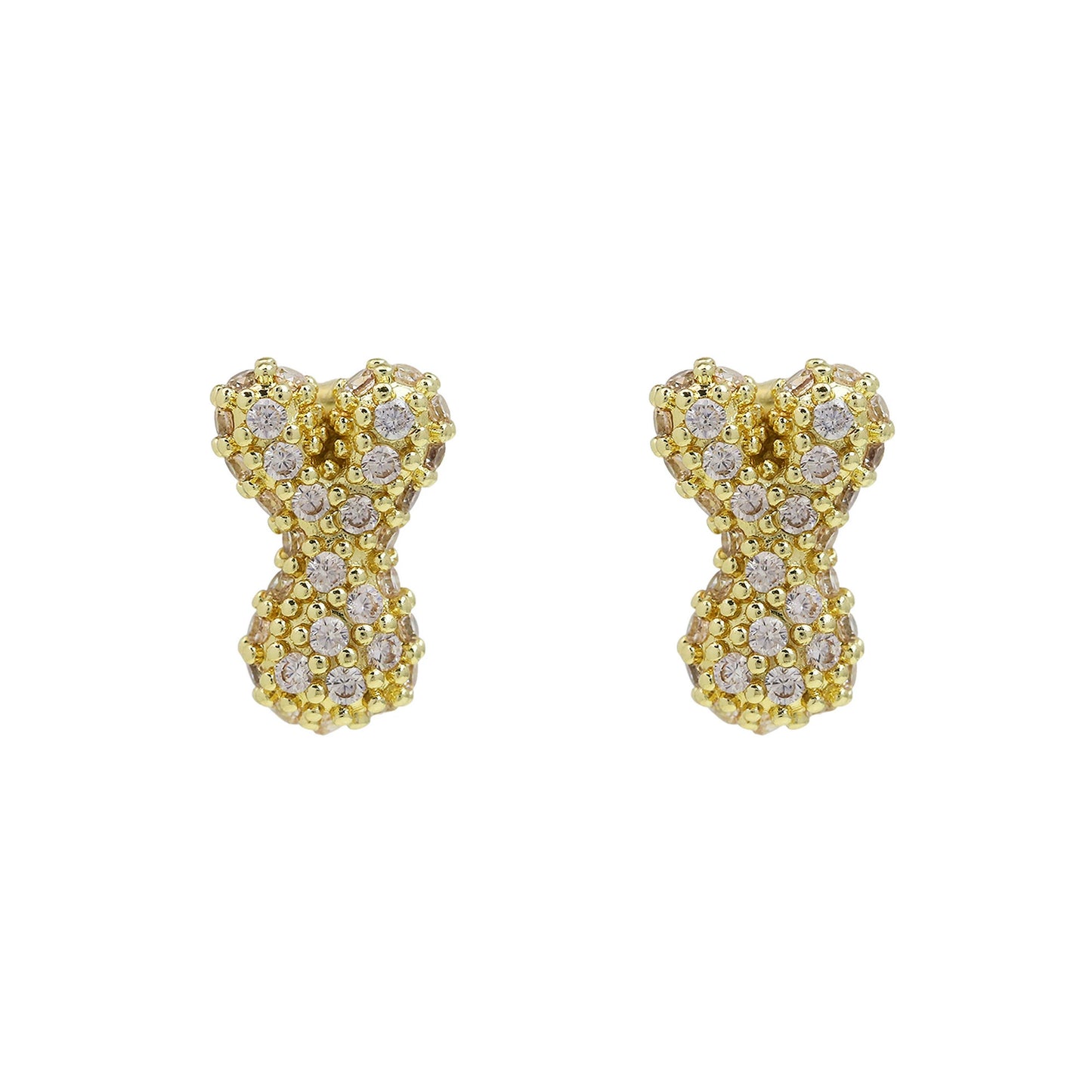 *Bold Initial Bubble Studs*- LETTERS L AND K