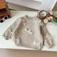 Little Girls Holiday Bow Sweater