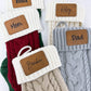 Personalized Cozy Knit Matching Stockings
