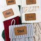 Personalized Cozy Knit Matching Stockings