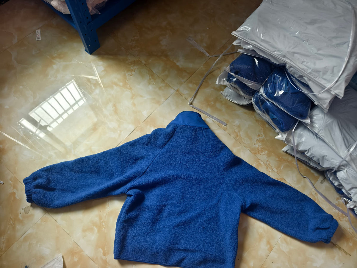 Fleece Button Down Sherpa Jacket