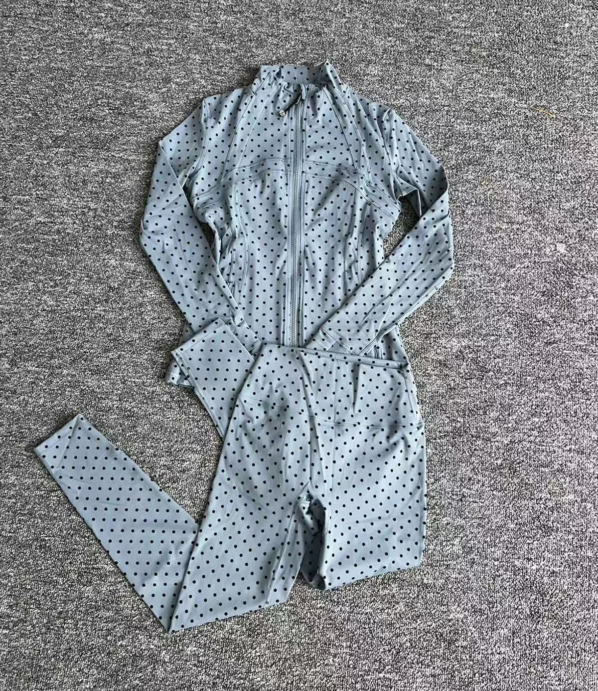 Luxe Dot Activewear Set