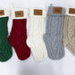 Personalized Cozy Knit Matching Stockings